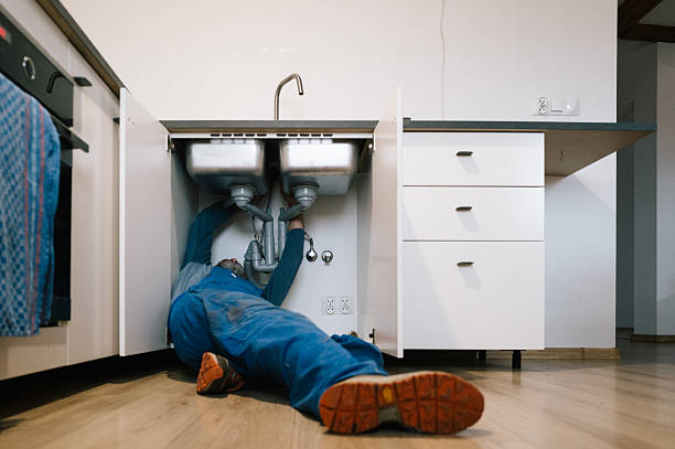 Professional Plumbing technician working in Altamahaw, NC